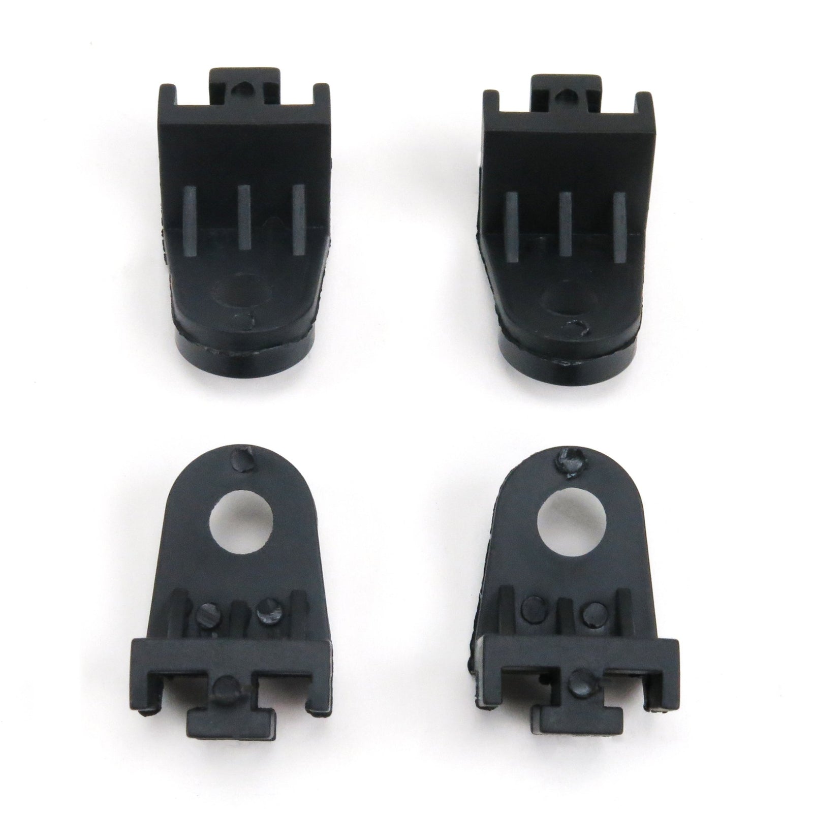 Universal Automotive Cooling Fan Black Mounting Feet (4 Brackets) - SHORT
