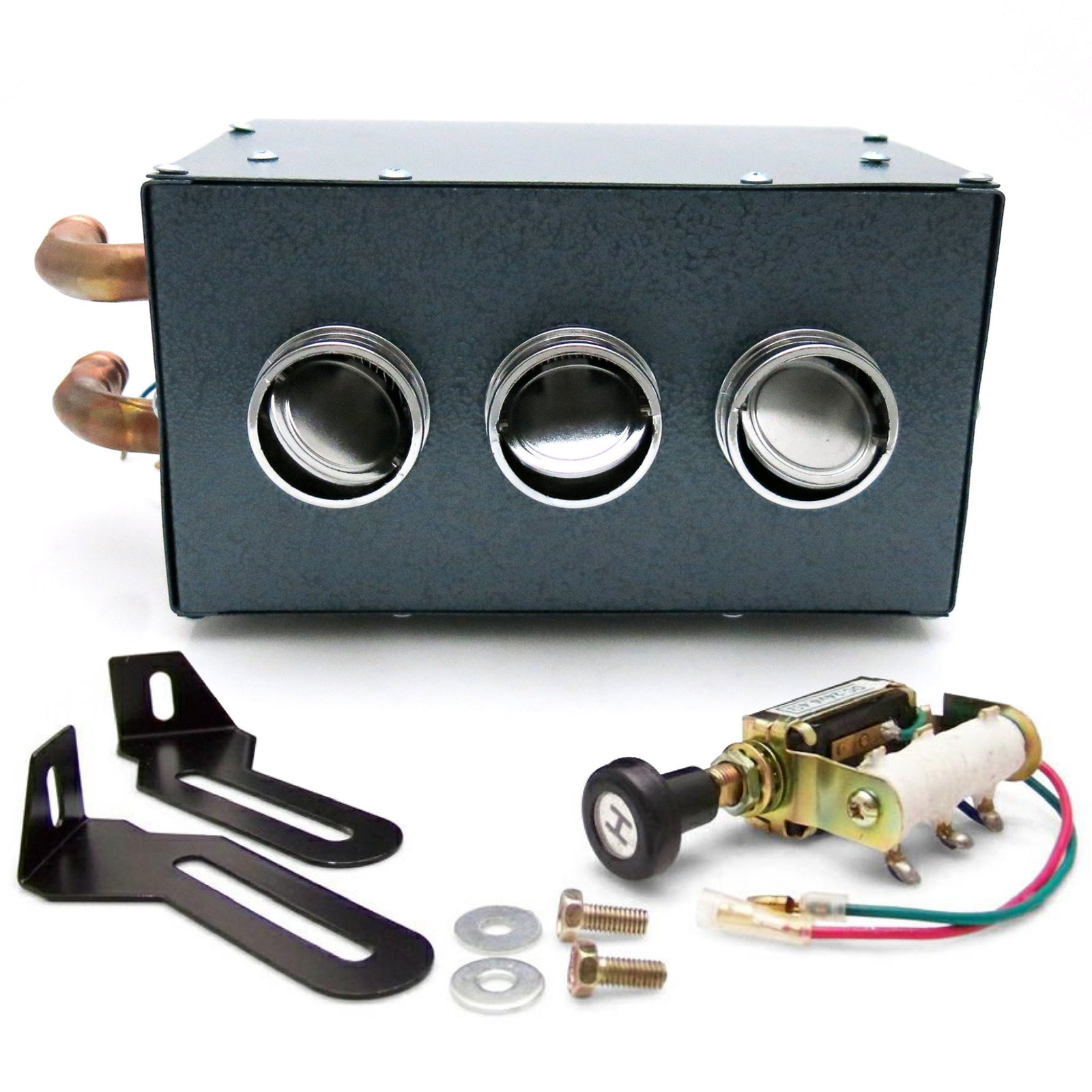 1940 Packard Model 1805 Gobi Compact Deluxe Heater Kit 3 Hole Blower DIY, Model 1805l