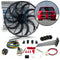 Zirgo High Performance Adjustable 16” Fan Cooling System Kit - Dodge Dakota 12V