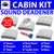 1976-1978 Mazda Cosmo / RX-5 UltraMat Sound Deadening insulation Deadener Heat In Cabin Kit