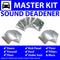 2020-Present Mahindra Thar UltraMat Sound Deadening insulation Deadener Heat Master Kit