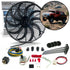 Zirgo High Performance Adjustable 16” Fan Cooling System Kit Hummer H2 12Volt DC