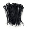 4” Black Heavy Duty Cable Zip Ties - 100 Pack Self Locking Wire Tie Wraps