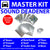2020-Present Mahindra Thar UltraMat Sound Deadening insulation Deadener Heat Master Kit