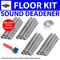 1924-1925 Chrysler Model B-70 UltraMat Sound Deadening insulation Deadener Heat Floor Kit , Model B-70