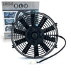 10" Zirgo 1149 fCFM High Performance Black Straight Blade Radiator Cooling Fan