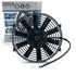 10" Zirgo 1149 fCFM High Performance Black Straight Blade Radiator Cooling Fan