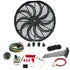 Zirgo High Performance Adjustable 16” Fan Cooling System Kit - Dodge Dakota 12V