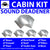 1976-1978 Mazda Cosmo / RX-5 UltraMat Sound Deadening insulation Deadener Heat In Cabin Kit