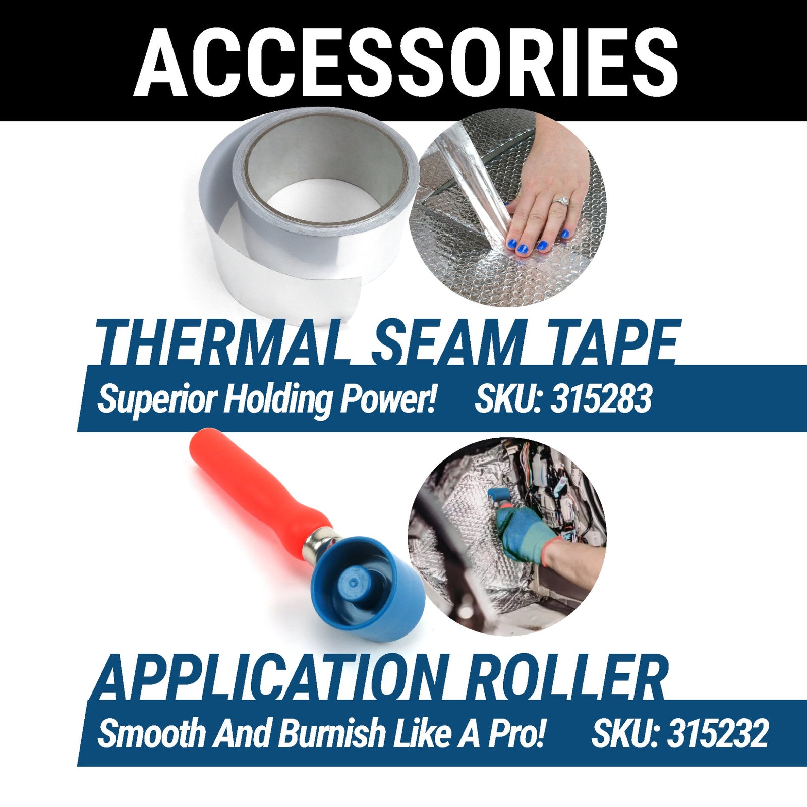 1990-1996 Pontiac Trans Sport UltraMat Sound Deadening insulation Deadener Heat Roof Kit , Trans Sport