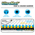 UltraMat Heat and Sound Barrier Pack 12in x 12in Sheets Double Sided