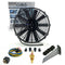 Zirgo Super Cool Pack 12" Straight Blade Fan - Complete Performance Cooling Kit