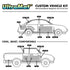 1976-1978 Mazda Cosmo / RX-5 UltraMat Sound Deadening insulation Deadener Heat In Cabin Kit