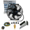 Zirgo Super Cool Pack 10" S Blade Fan - Complete Performance Cooling Kit 12V DC