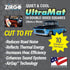 UltraMat Heat and Sound Barrier Pack 12in x 12in Sheets Double Sided