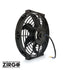 10" Zirgo 1019 fCFM High Performance Black Curved “S” Blade Radiator Cooling Fan