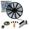 Zirgo Super Cool Pack 16" Straight Blade Fan - Complete Performance Cooling Kit