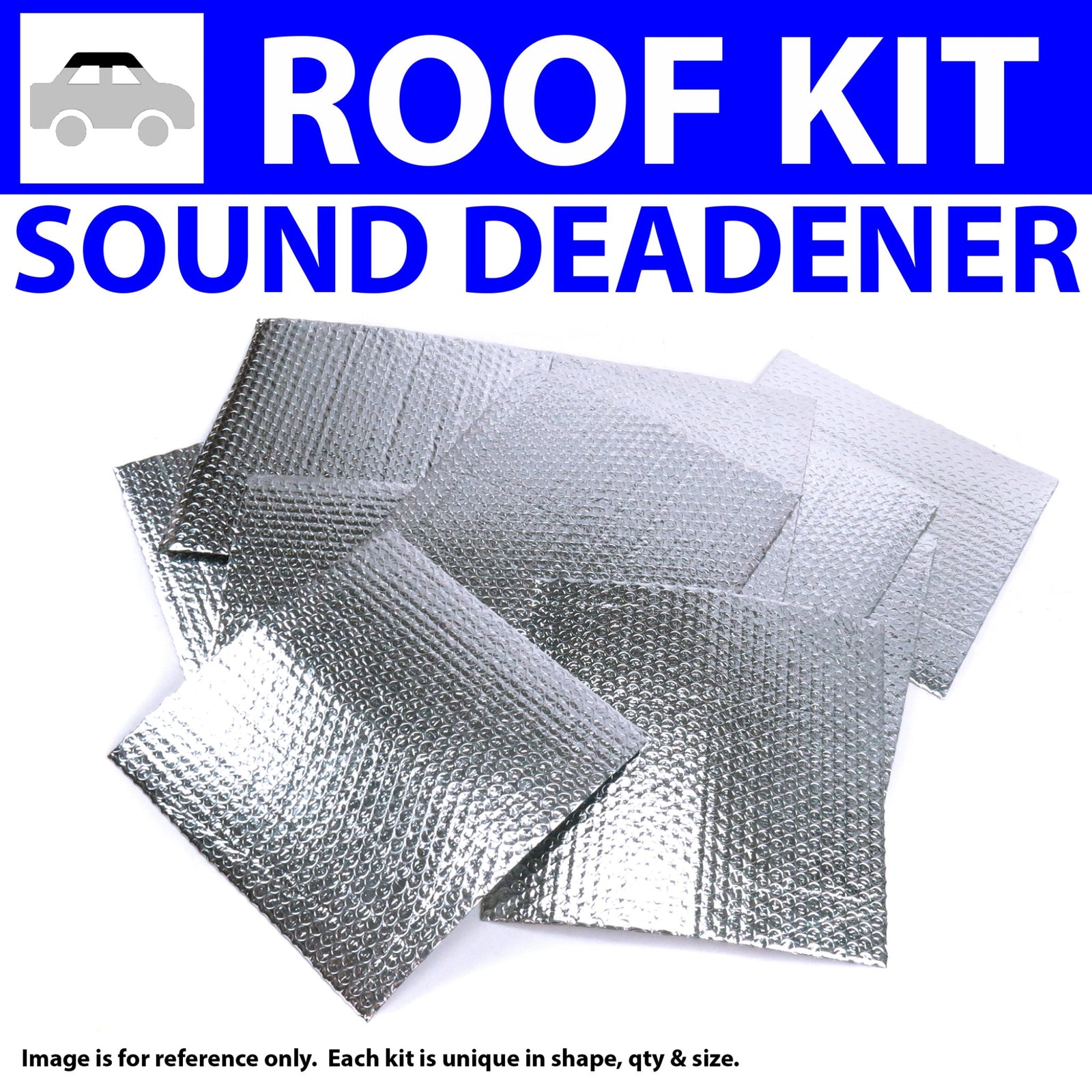 1999-2002 Daewoo Leganza UltraMat Sound Deadening insulation Deadener Heat Roof Kit
