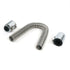 Zirgo Universal Fit Corrugated Stainless Steel 24” Radiator Hose - UltraHose SBC