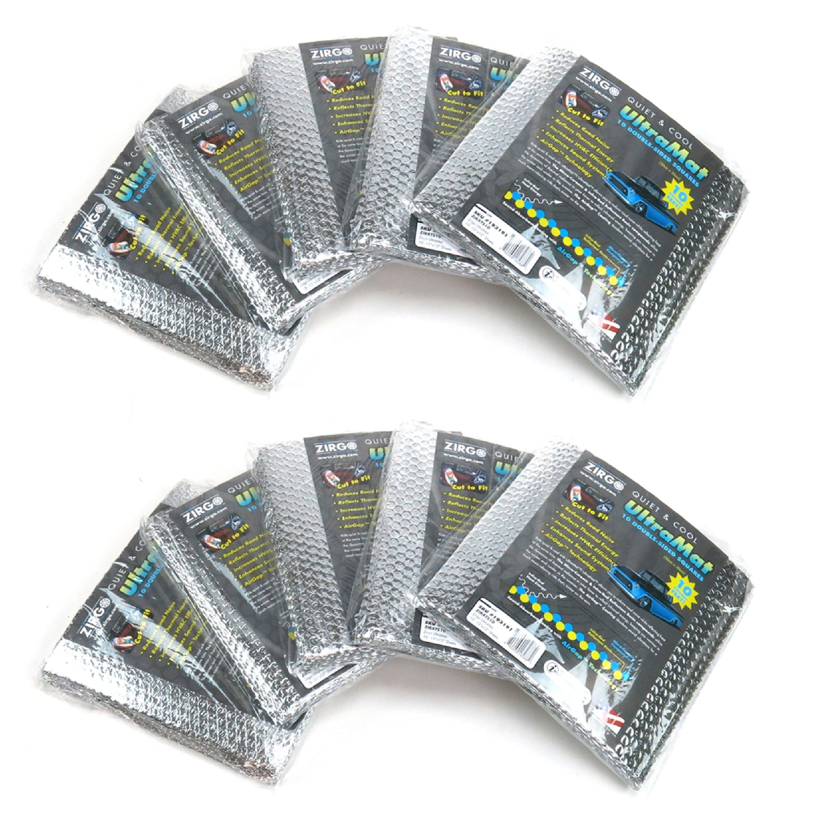 1976-1978 Mazda Cosmo / RX-5 UltraMat Sound Deadening insulation Deadener Heat In Cabin Kit