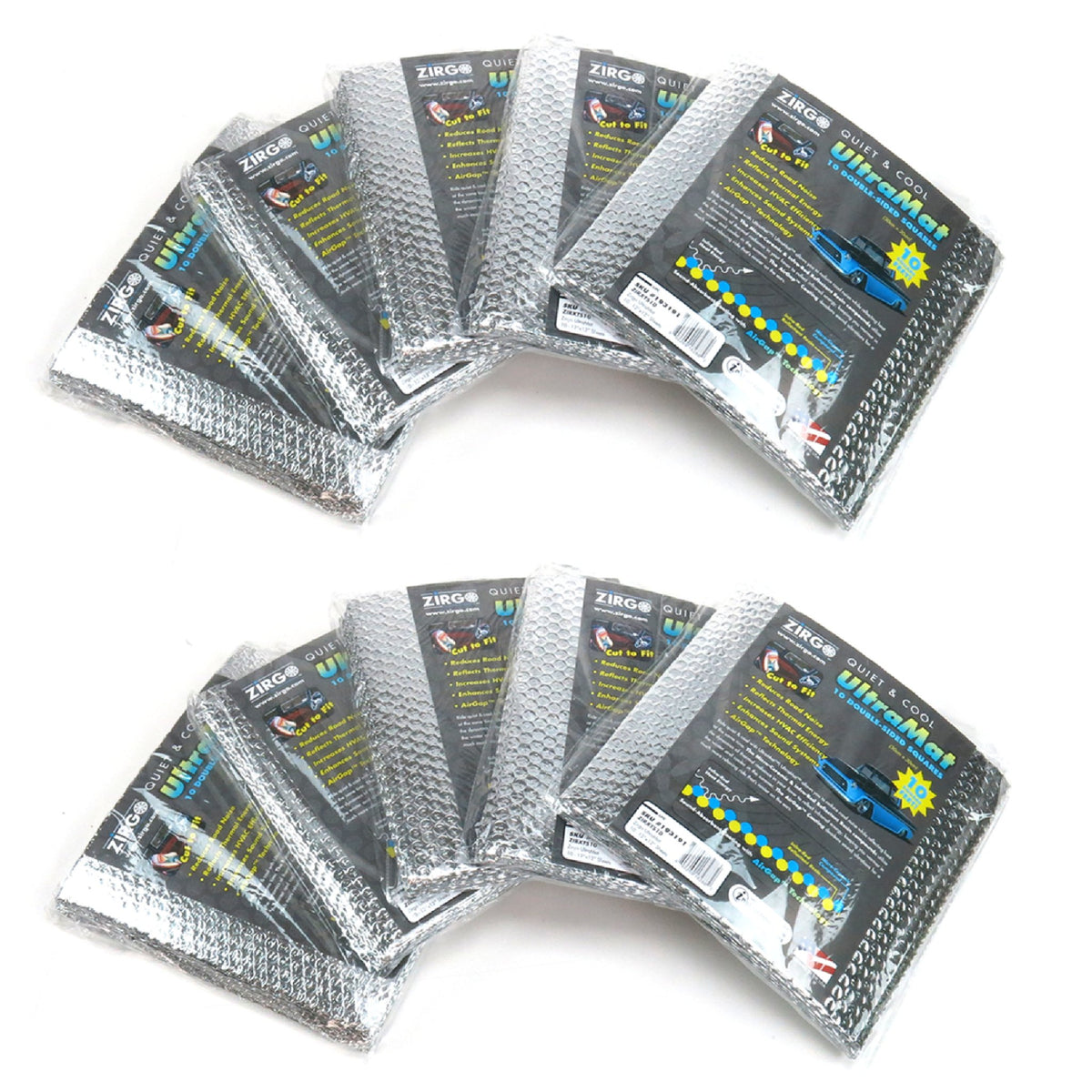 1901-1902 Isotta Fraschini Runabout UltraMat Sound Deadening insulation Deadener Heat In Cabin Kit