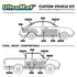 1901-1902 Isotta Fraschini Runabout UltraMat Sound Deadening insulation Deadener Heat In Cabin Kit