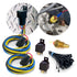 Dual Electric Cooling Fan Relay Kit - Temp Sensor, Relays, Harnesses & Zip Ties