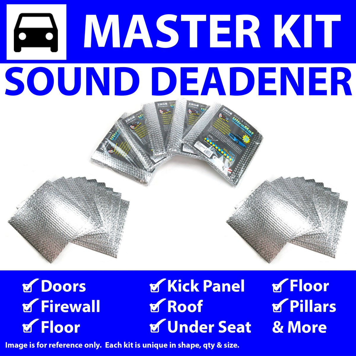 1901-1907 Oldsmobile Curved Dash UltraMat Sound Deadening insulation Deadener Heat Master Kit