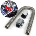 1983-1998 Peugeot 205 Corrugated Stainless Steel 12” Radiator Hose - UltraHose