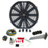 Zirgo Super Cool Pac 10" Straight Blade Fan w/ Adjustable Temp Sensor, Relay Kit