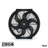 10" Zirgo 1019 fCFM High Performance Black Curved “S” Blade Radiator Cooling Fan