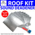 1999-2002 Daewoo Leganza UltraMat Sound Deadening insulation Deadener Heat Roof Kit