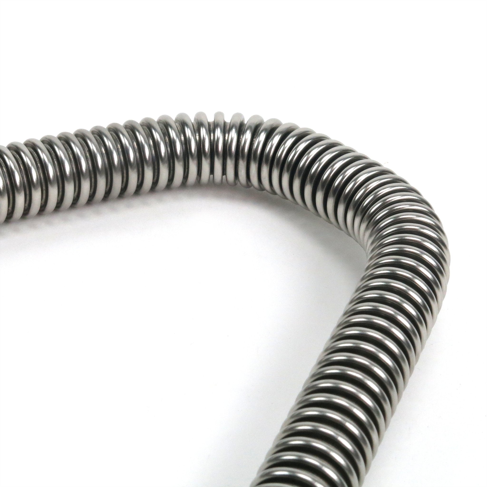 Zirgo Universal Small Corrugated Stainless Steel UltraHose Heater Hose 2 x 48”