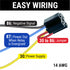 Dual Electric Cooling Fan Relay Kit - Temp Sensor, Relays, Harnesses & Zip Ties