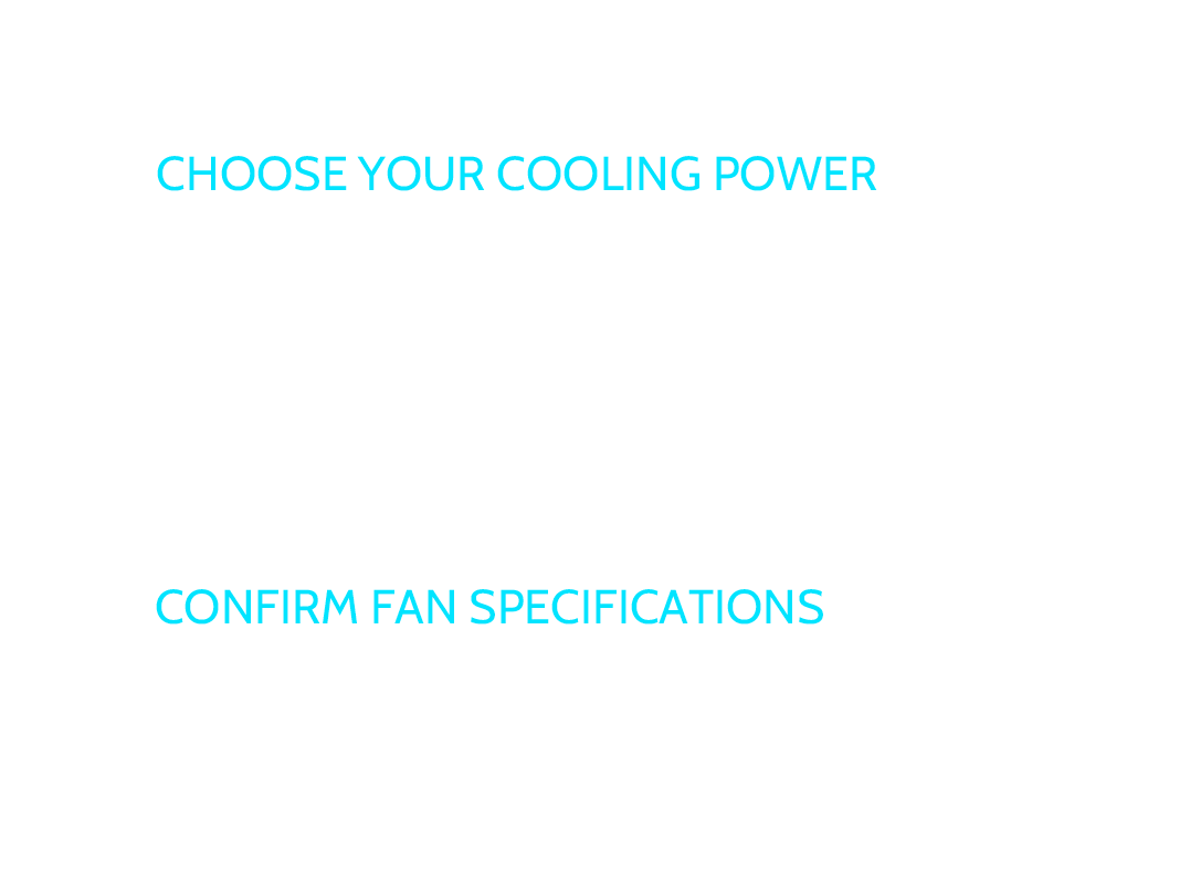 Fan selector background