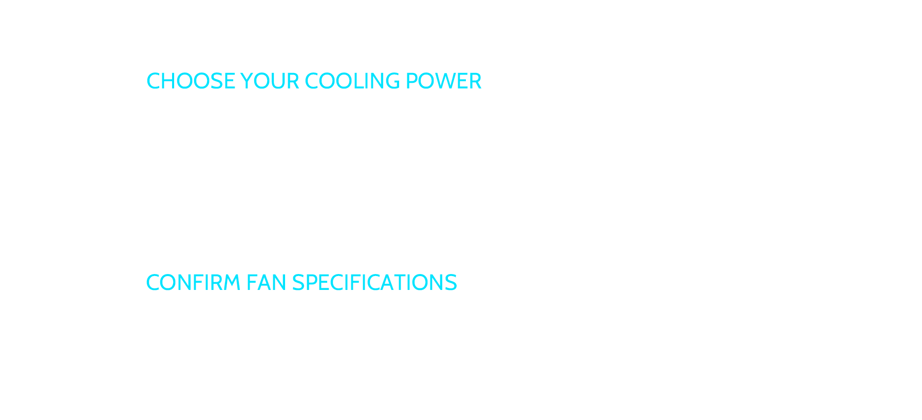 Fan selector background